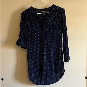 41 Hawthorn Blue Cuffed Sleeve Tunic